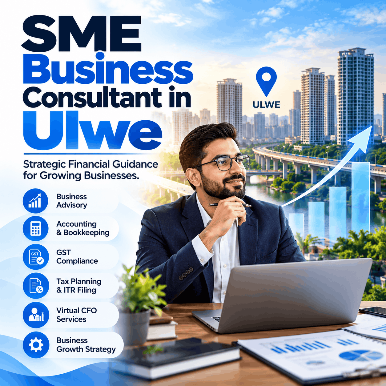 SME Business Consultant in Ulwe, Business Advisory & Finance